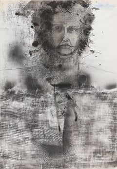 Self-Portrait, Tuschezeichnung von Josep Grau-Garriga aus den 1970er Jahren