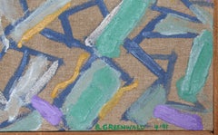 Figurative Abstract Painting by Bernard Greenwald