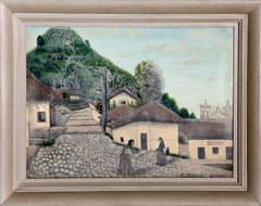 San Antonio Oriente, Honduras C.A., Oil Painting by Jose Antonio Velasquez