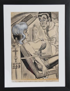 Oh Doctor! Do you think both will have to come out?, Illustration by Bill Ward