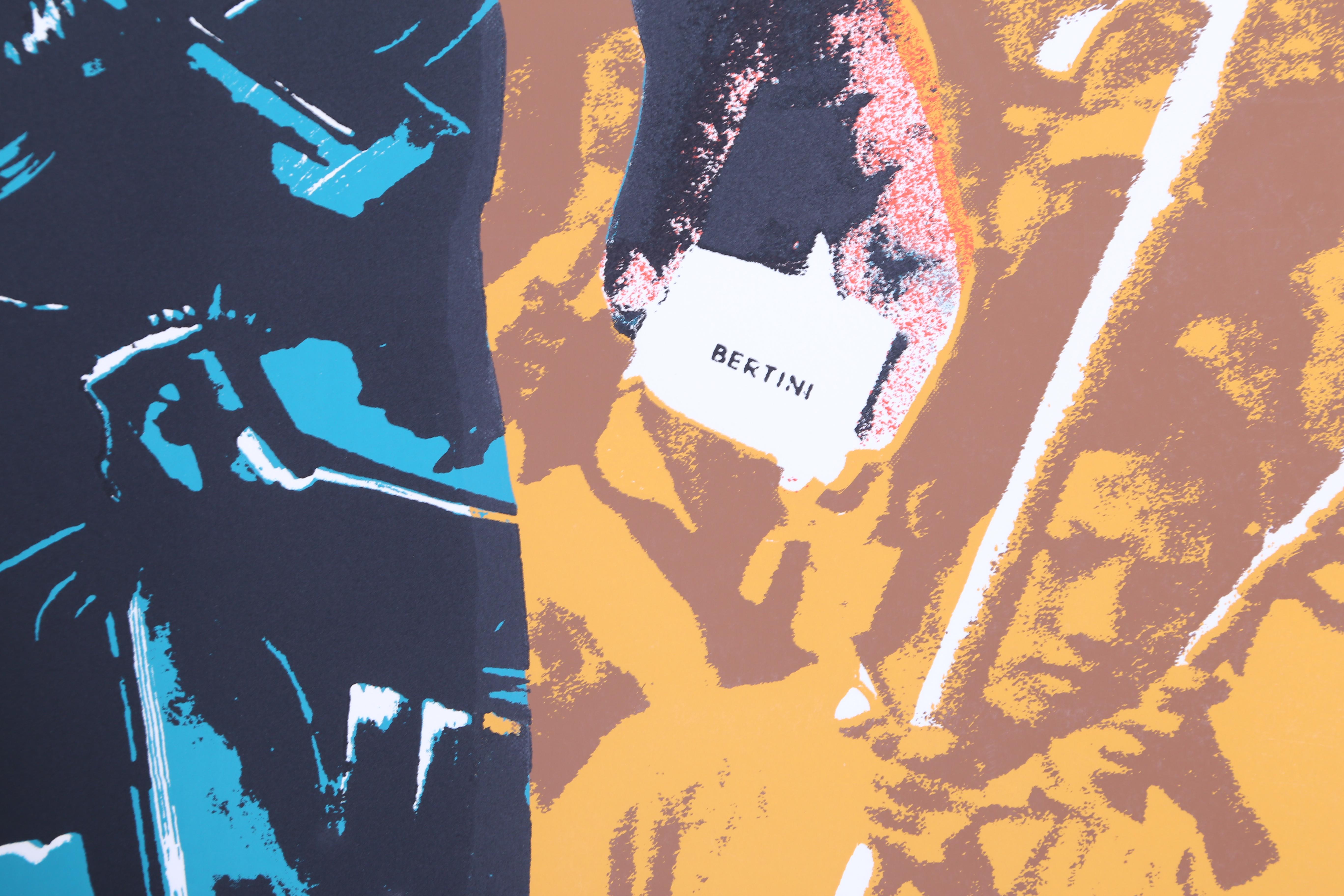 Senza Titolo, Pop Art Serigraph by Gianni Bertini - Print by Gianni Bertini 