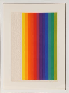 Spectrum VI, Embossed Silkscreen by Audrey Grendahl Kuhn