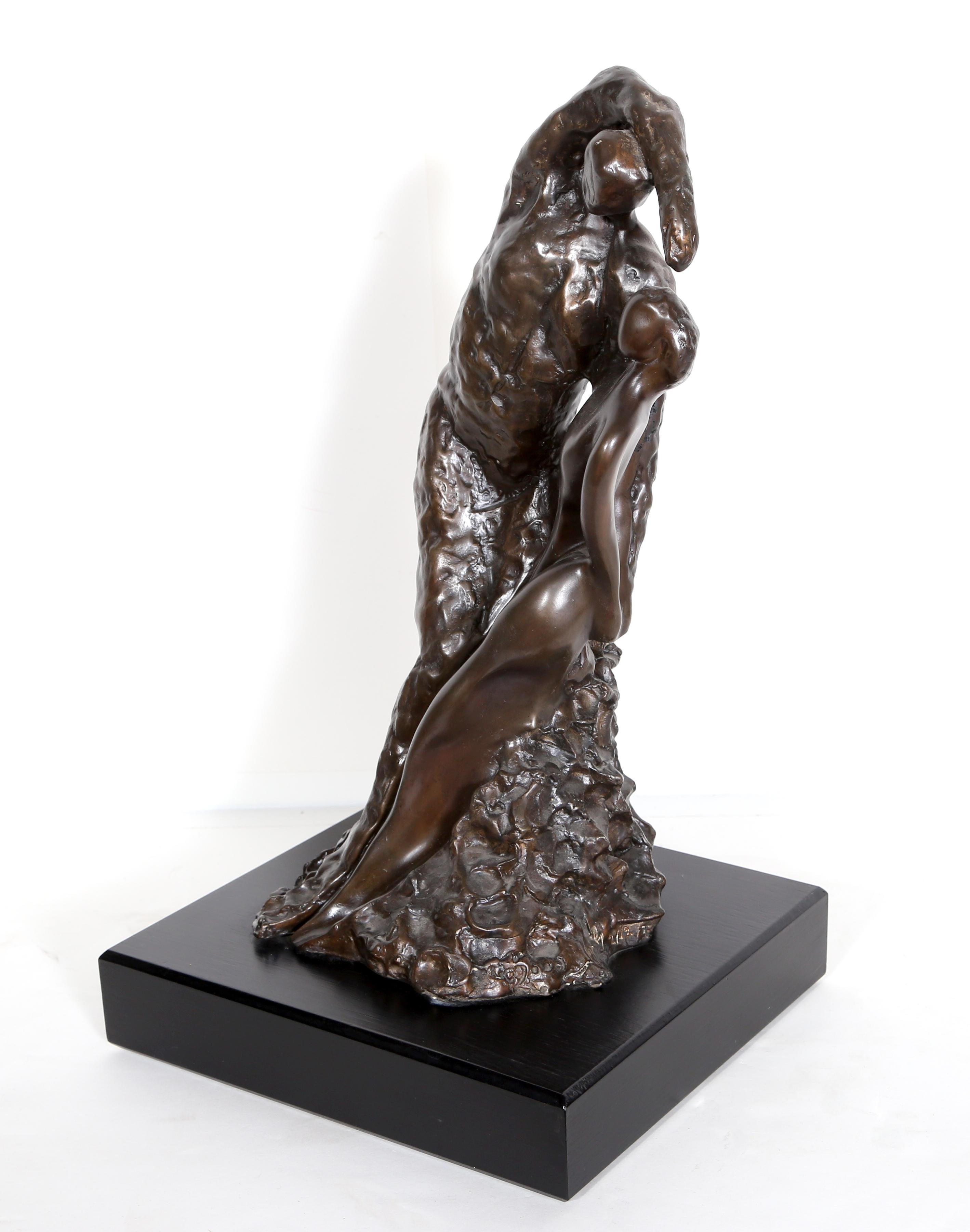 She and He, Bronze Sculpture by Nili Carasso 