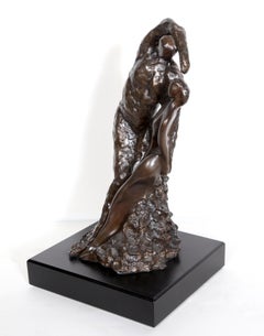 She and He, Bronzeskulptur von Nili Carasso 