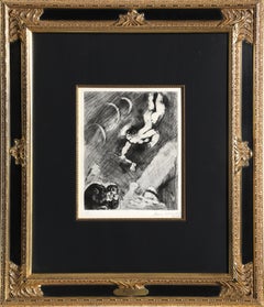 The Woodcutter and Mercury Signed Etching by Chagall 1952