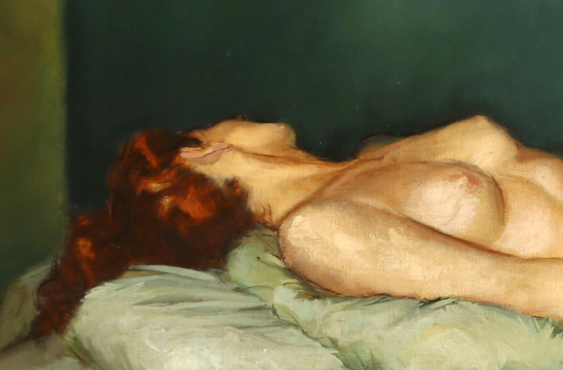 Reclining Nude, Oil Painting by Daniel Barry 1