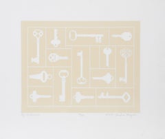 Key Collection, Minimalist Print by Sondra Mayer