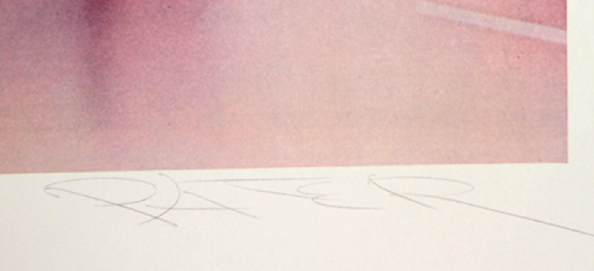 Vision, New Wave Lithograph by Peter Sato - Print by Pater Sato