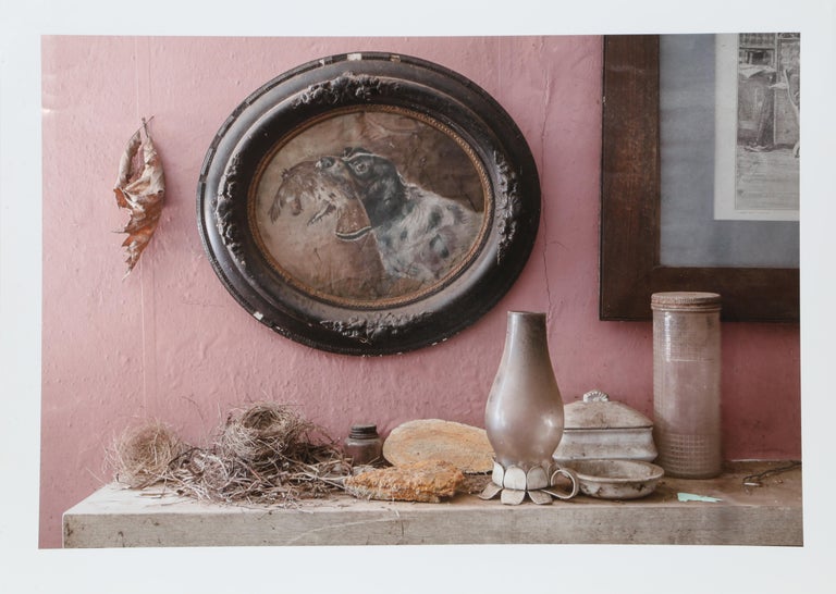 Justin Kimball  Still-Life Photograph - Forest Rd, Mantel, Photograph by Justin Kimball