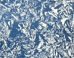 Vintage Trash, Abstract Lithograph by Bob Stanley
