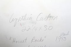 Hornet Rocks, Drawing by Cynthia Carlson