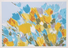 Früher Frühling, Lithographie von Joan Paley