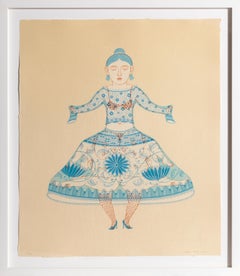 Lady, Lithograph by Wilson Shieh