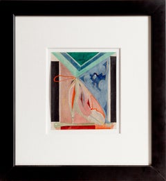 Astros Bravos V, acquerello astratto di Eduardo Arranz-Bravo