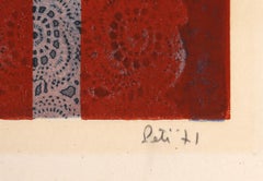 Millepertuis Corail, Woodcut Print by Gaston Petit