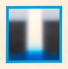 Fugue VII, Minimalist Abstract Screenprint by Peter Markgraf