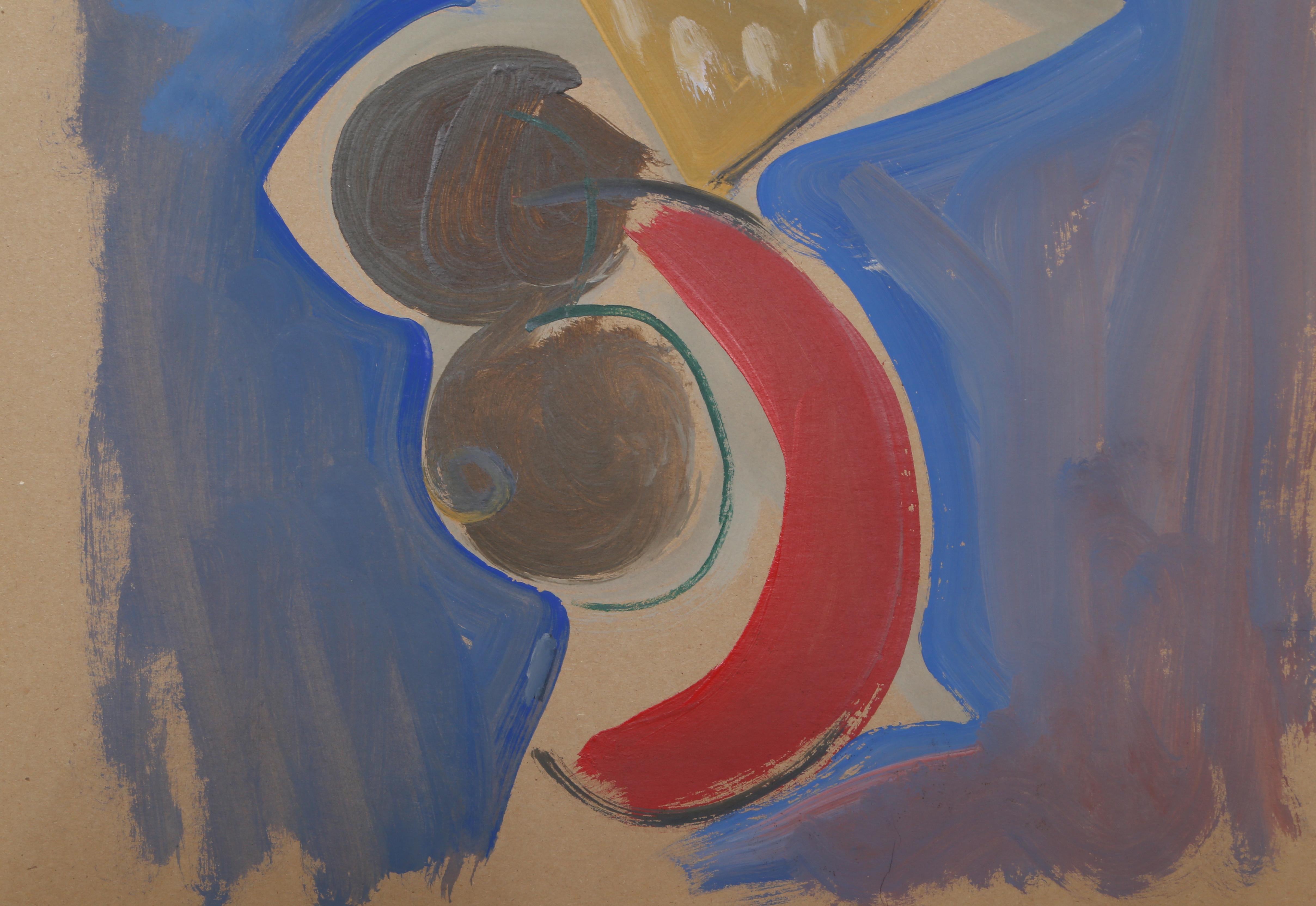 Artist: Moshe Rosentalis, Lithuanian (1922 - 2008)
Title: Abstract Still Life
Year: 1991
Medium: Gouache on Board, signed and dated
Size: 27.5 x 20 inches