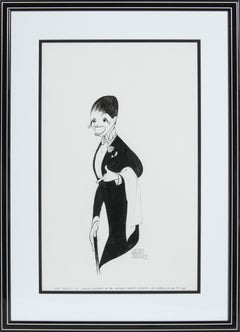 Liza Minnelli from Victor/Victoria, Drawing by Al Hirschfeld