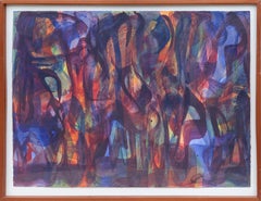 Abstract Expressionist Encaustic Painting