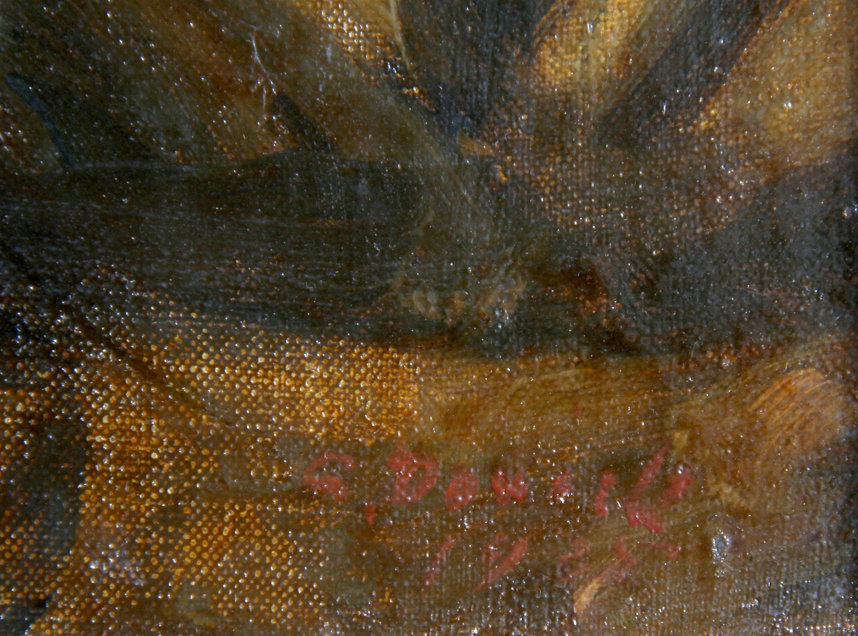 Portrait d'un garçon, Kong, peinture à l'huile datant d'environ 1930 par Charles Cabot Daniels en vente 1