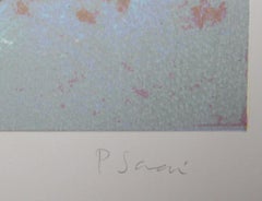 Hellenistic Figure, Lithograph by Peter Saari