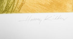 Beach Road, Landscape Etching by Harvey Kidder