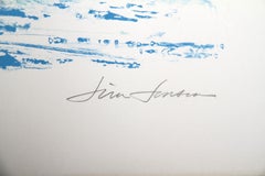 Skiing, World Cup, Lithograph by Jim Jonson