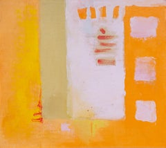 Abstract Expressionist painting by Maud Morgan c1960