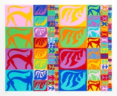 Erosore 4 to 1, Psychedelic Pop Art Siebdruck von Brian McKinney