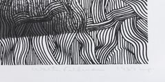 Masada 1, Woodcut by Walter Feldman 1969