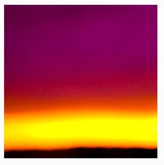 Wiborg Sky: Fuschia/Yellow, Abstract Print by Lucia Engstrom