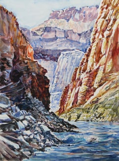 Mountain Creek, Watercolor by Tony Parisi