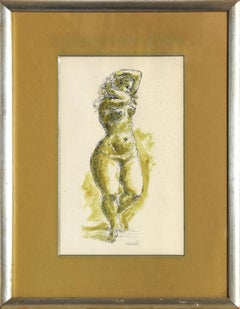 Paint Nude Drawings and Watercolors