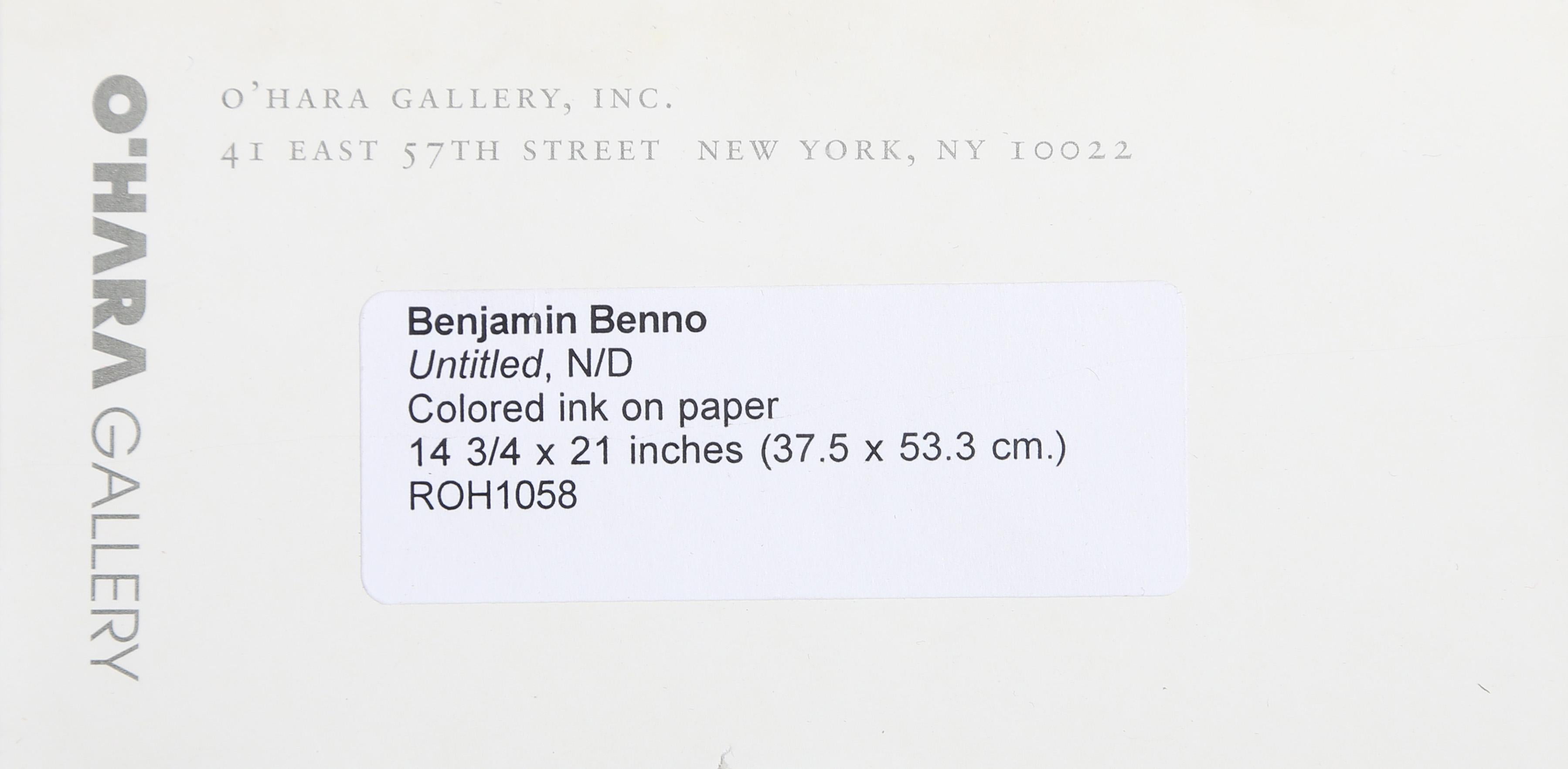 The Amazon
Benjamin Benno, American (1901–1980)
Date: circa 1940
Colored ink on paper
Size: 14.75 x 21 in. (37.47 x 53.34 cm)
Frame Size: 22 x 28 inches