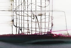 Música sonora, obra abstracta sobre papel de Geri Taper