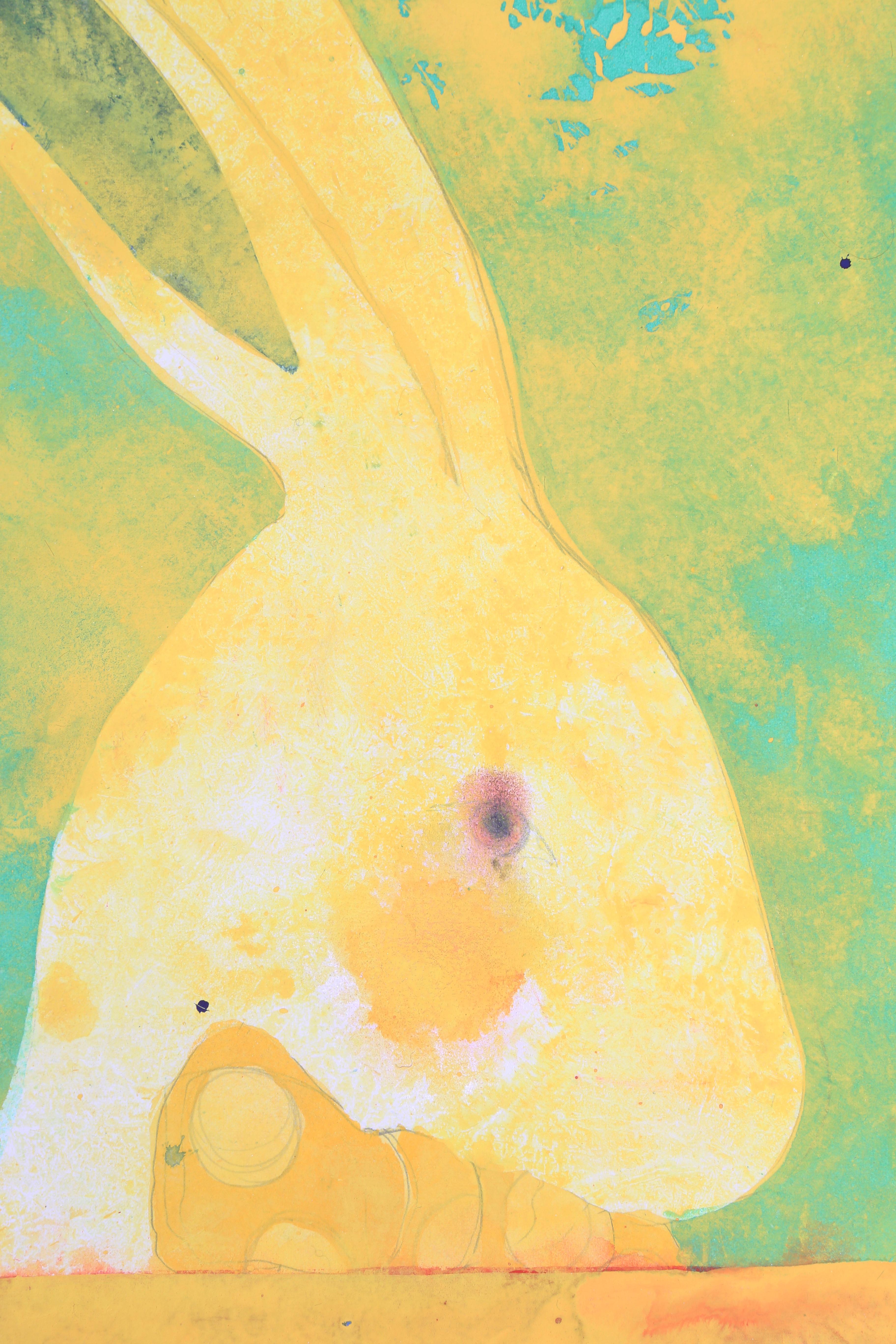 Alice au pays des merveilles, aquarelle sur papier de DeLoss McGraw 1