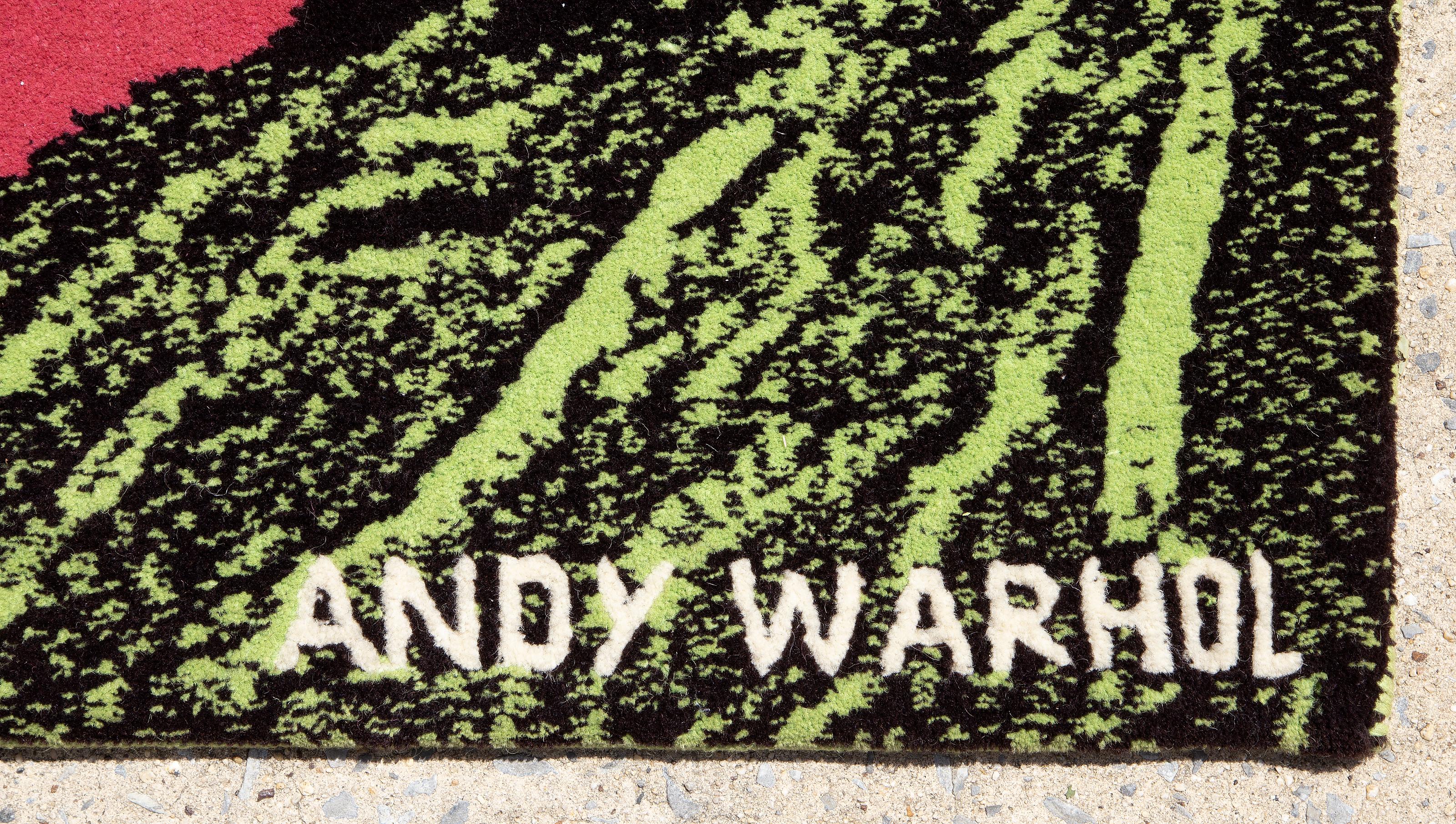 Fiori, arazzo in lana Pop Art di Andy Warhol in vendita 2