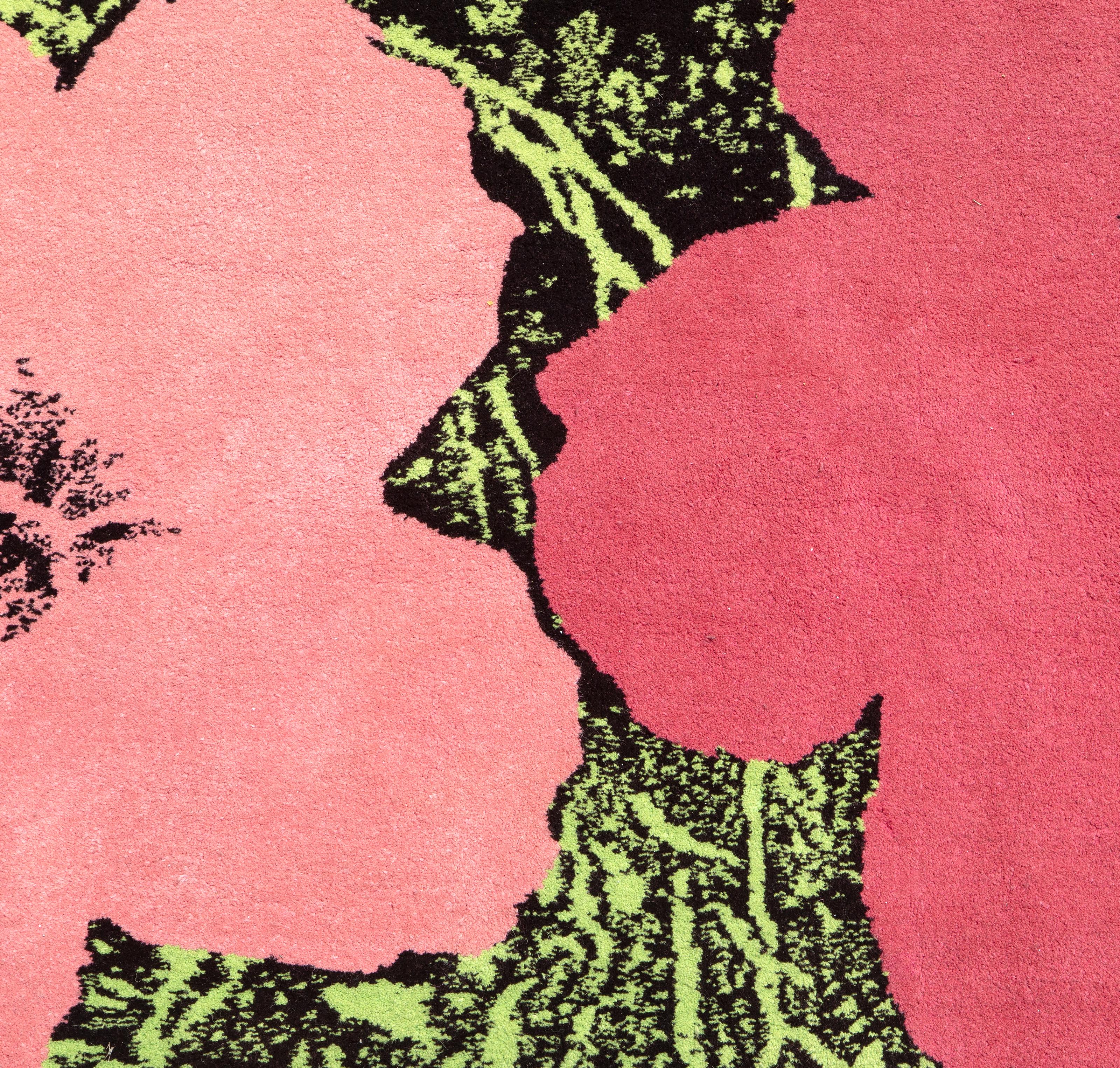 Fiori, arazzo in lana Pop Art di Andy Warhol in vendita 1