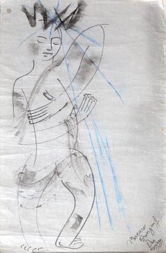 Mercurio trayendo el día, 1940 Pastel de Irene Rice Pereira