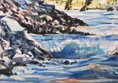 Mountain Creek, acquerello di Tony Parisi