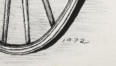 Oedipus Specs, Surrealistische Tinte, Graphit und Collage auf Papier von Rita Simon