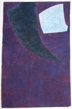 6A, Pintura al temple abstracta moderna de Yasmin Brandolini