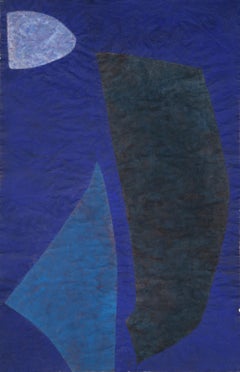 6C, Pittura a tempera astratta moderna di Yasmin Brandolini