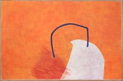 17, Pintura abstracta moderna acrílico sobre papel de Yasmin Brandolini