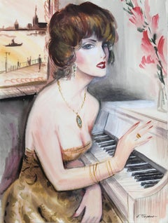 Portrait Drawings and Watercolors