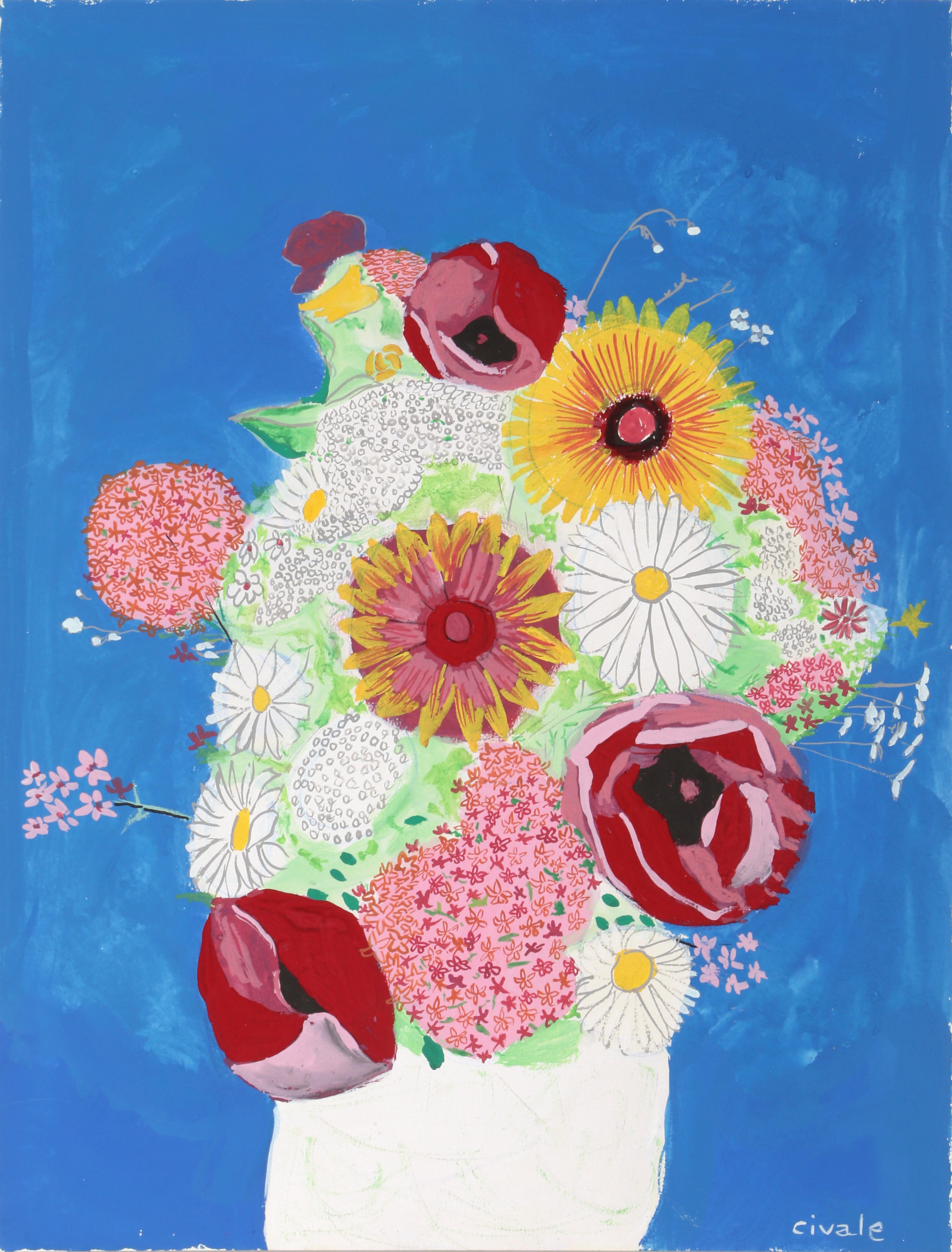 Flor Dibujos y acuarelas