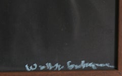 Cirker: Female Figure, Signed Pastel Figure Drawing by Walter K. Gutman