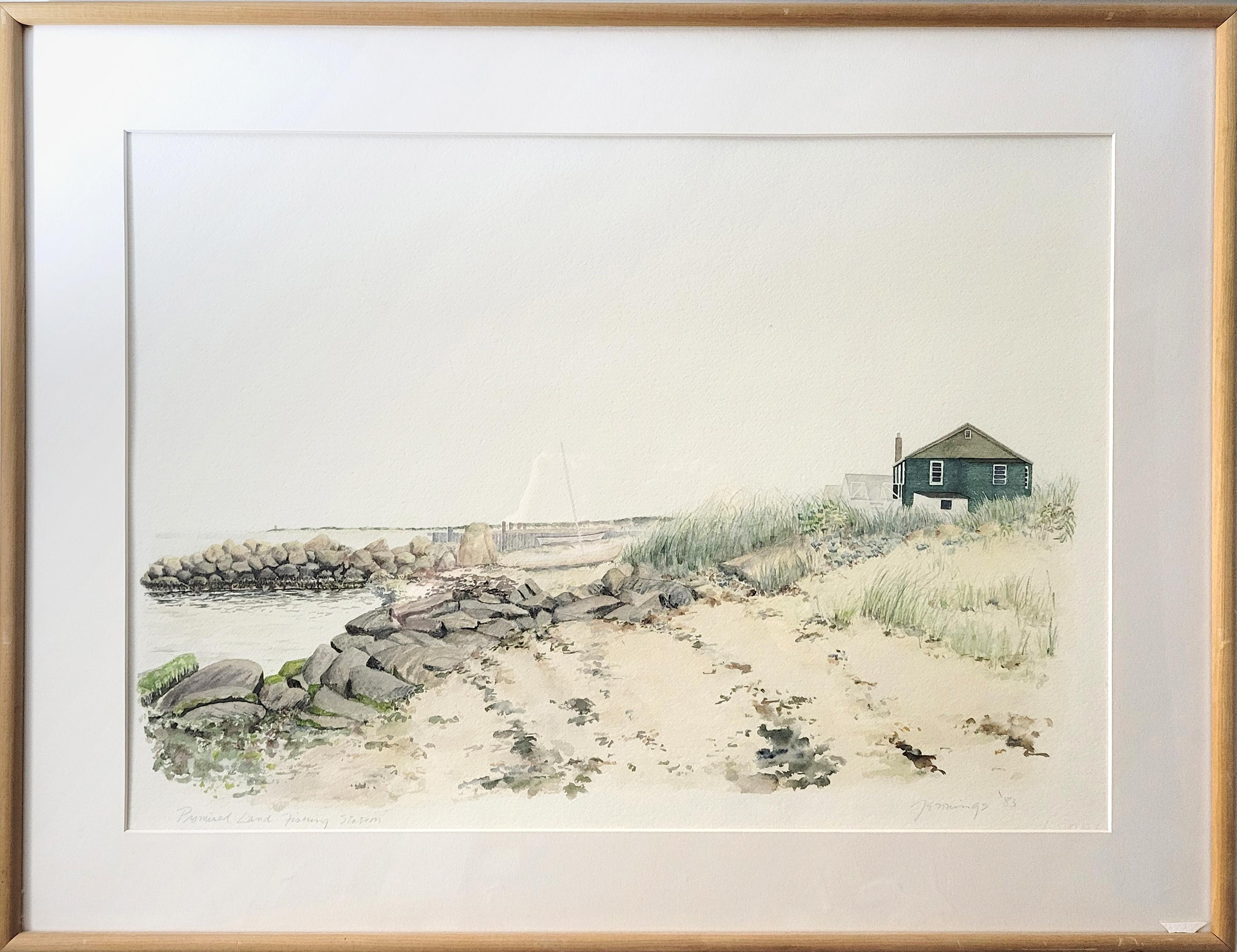 Janet Jennings is known for her luminous oil &amp; watercolor paintings.
After working for Lawrence Rubin at Knoedler Contemporary Art, Jennings maintained a studio at Waverly Studios in New York City. She began as a Color Field painter, working on