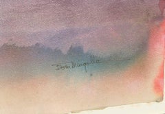 Sin título, colorida pintura abstracta en acuarela de Dom Mingolla