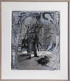 Don't Cry For Me Argentina, Contemporary Surrealist Drawing by Kim Jones